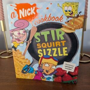 Nickelodeon Cookbook with Stickers